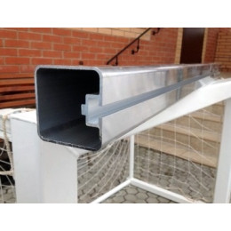 Ворота 5.6х2.35м алюминиевые 76х76 мм футбольные (разборные)