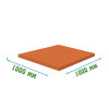 Антирикошетное покрытие 1000x1000x43мм