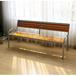 Скамейка со спинкой 2м