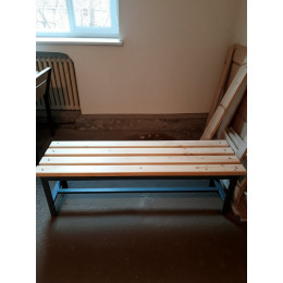 Скамейка для раздевалок кушетка 1,0м