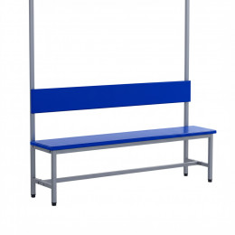 Мягкая скамейка для раздевалки 2м, односторонняя